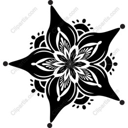 Elegant Floral Mandala