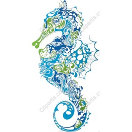 Vibrant Seahorse
