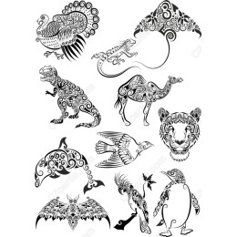 Ornate Animal Kingdom Set