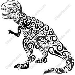 Tribal Tyrannosaurus Rex