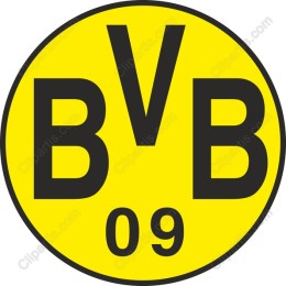 Vibrant Circular Sports Logo (BVB 09)