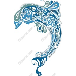 Intricately ed Dolphin