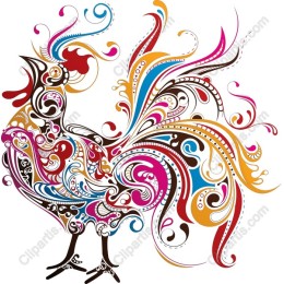 Colorful Rooster