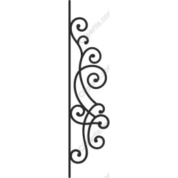 Elegant Swirl Decorative