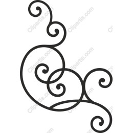 Elegant Swirling Flourish