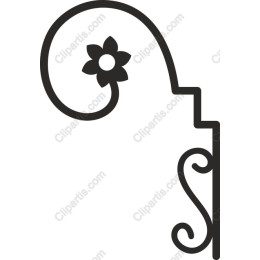 Elegant Floral Scroll