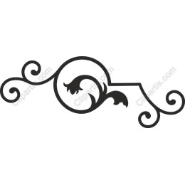 Elegant Floral Swirl