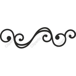 Elegant Swirl Decorative