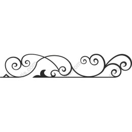 Elegant Swirling Scroll
