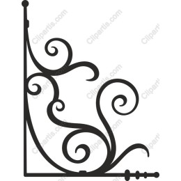 Ornate Corner Flourish