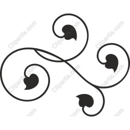 Elegant Swirling Vine