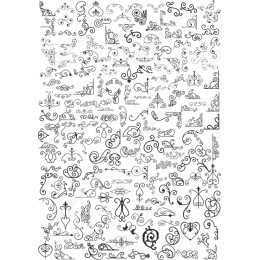 Ornate Flourishes Clipart Collection