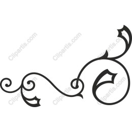Elegant Floral Swirl