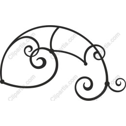 Elegant Ornamental Swirl