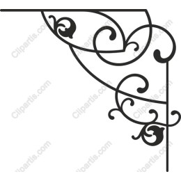 Elegant Corner Ornament
