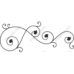 Elegant Swirling Vine