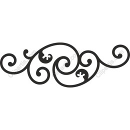 Elegant Swirl Decorative