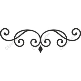 Elegant Swirl Decorative