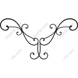 Elegant Swirl Decorative