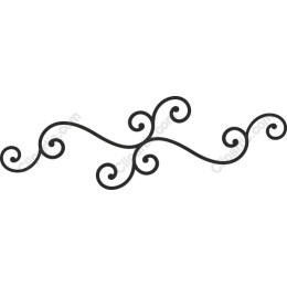 Elegant Scroll Flourish