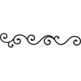Elegant Decorative Swirl