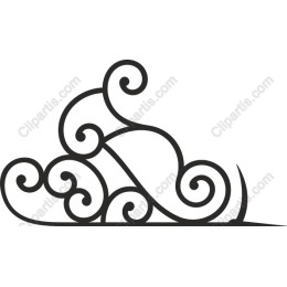 Elegant Swirl Decoration