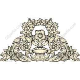Vintage Floral Ornamental