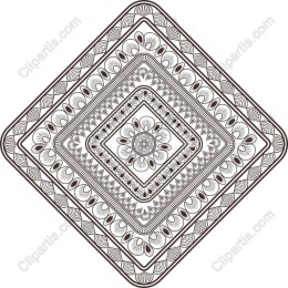 Ornate Floral Mandala