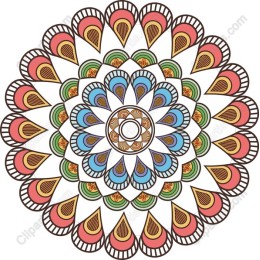 Mandala Floral Delight