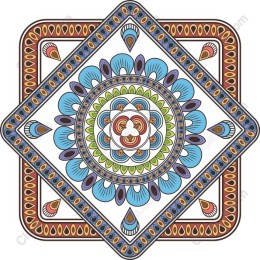 Vibrant Mandala