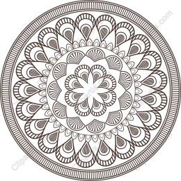Elegant Circular Mandala
