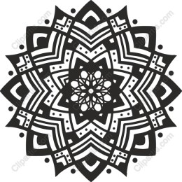 Intricate Geometric Mandala