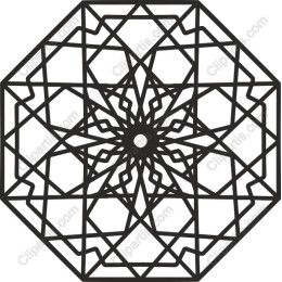 Intricate Octagonal Pattern