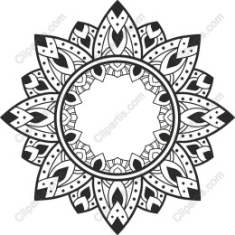 Elegant Mandala Floral