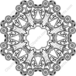 Mandala Floral Pattern