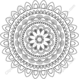Elegant Circular Mandala