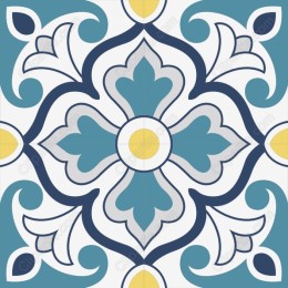 Floral Elegance Tile Pattern