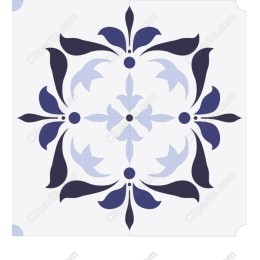 Elegant Birds and Floral Motif