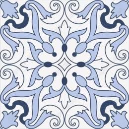 Elegant Floral Damask Pattern