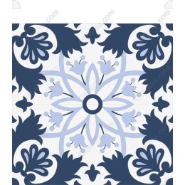 Elegant Floral Tile Pattern
