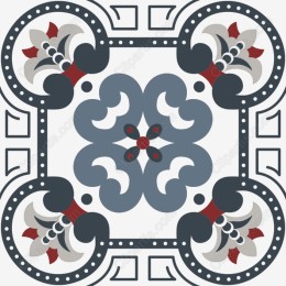 Elegant Vintage Decorative Tile
