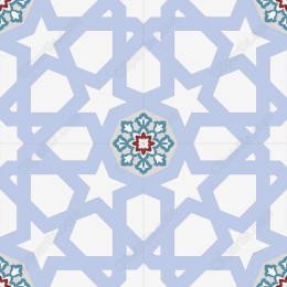 Starry Mosaic Pattern