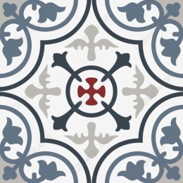 Elegant Floral Tile Pattern