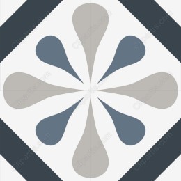 Elegant Teardrop Geometric