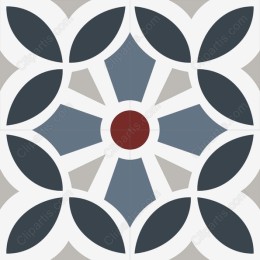 Elegant Geometric Floral Pattern