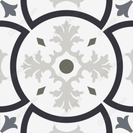 Sophisticated Floral Motif Pattern