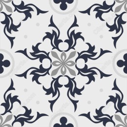 Elegant Floral Pattern in and