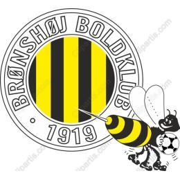 Br?nsh?j Boldklub Bee & Logo