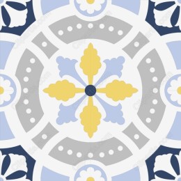 Elegant Vintage Tile Pattern