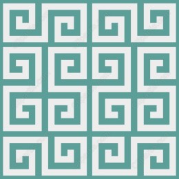 Geometric Maze Pattern